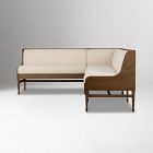 Mireva L-Shaped Dining Banquette (75"&ndash;113")