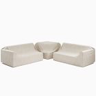 Telluride Outdoor 3-Piece L-Shaped Sectional Protective Cover