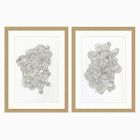 Paths of the Maze Framed Wall Art