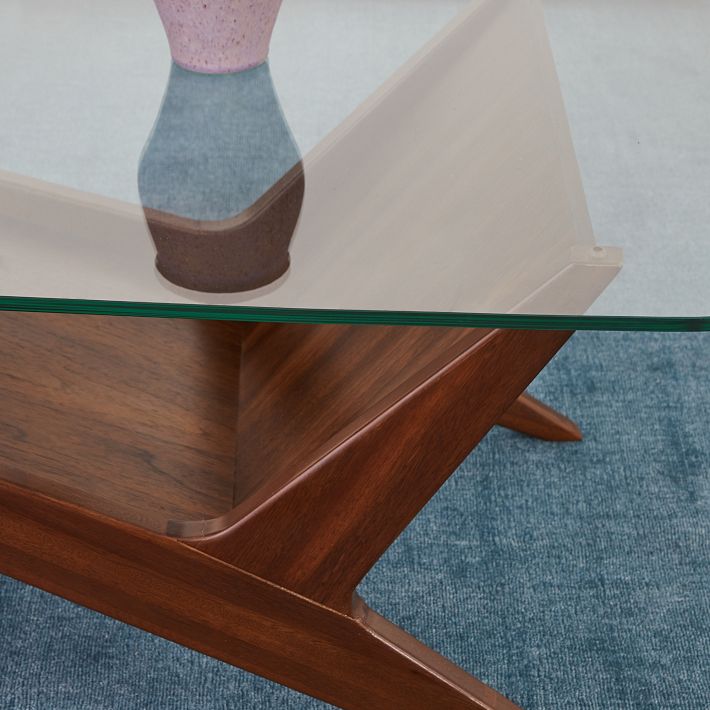 【West Elm】Brazilian Display Coffee Table Marcio Display Coffee Table | Modern Living Room Furniture | West Elm