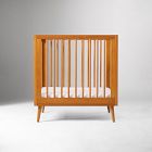 Mid-Century 5-in-1 Convertible Mini Crib