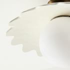 Organic Shapes Flush Mount (18")