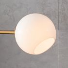 Staggered Glass Shade - Open Side