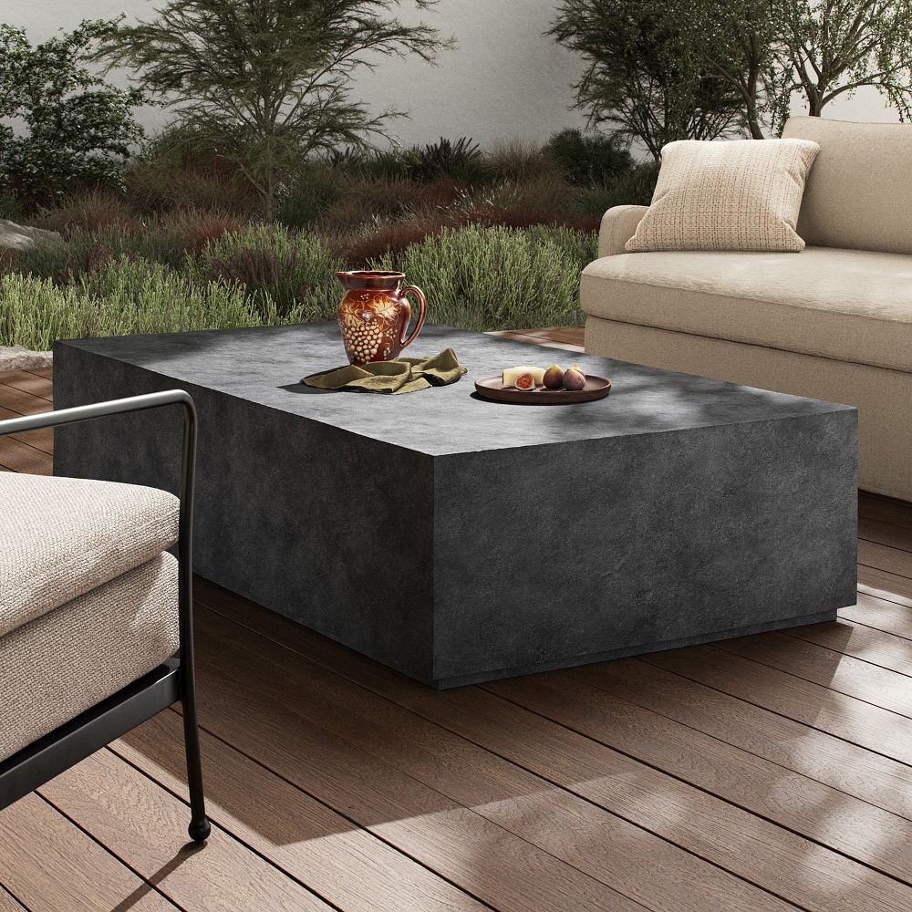 Hoshi Rectangle Outdoor Coffee Table (65") by West Elm