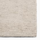 Luxe Hand-Knotted Ribbed Jute Rug Swatch