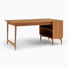 Mid-Century Peninsula Desk (64")