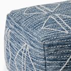 Reflected Diamonds Pouf