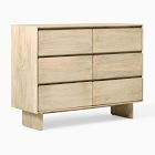 Anton Solid Wood Narrow 6-Drawer Dresser (48")