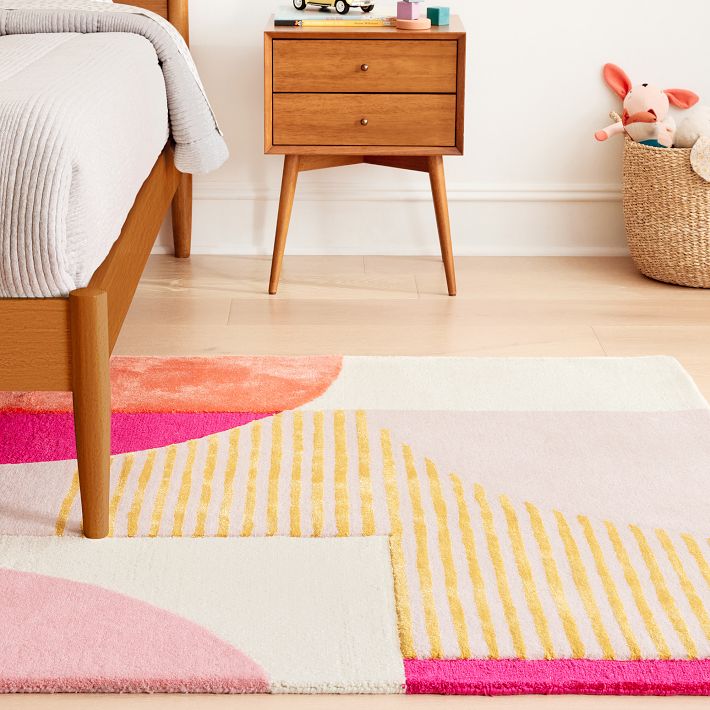 Pieced Circle Rug - Modern Handcrafted Design | West Elm