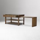 Rhosyn Marble Kitchen Island (65"&ndash;117")