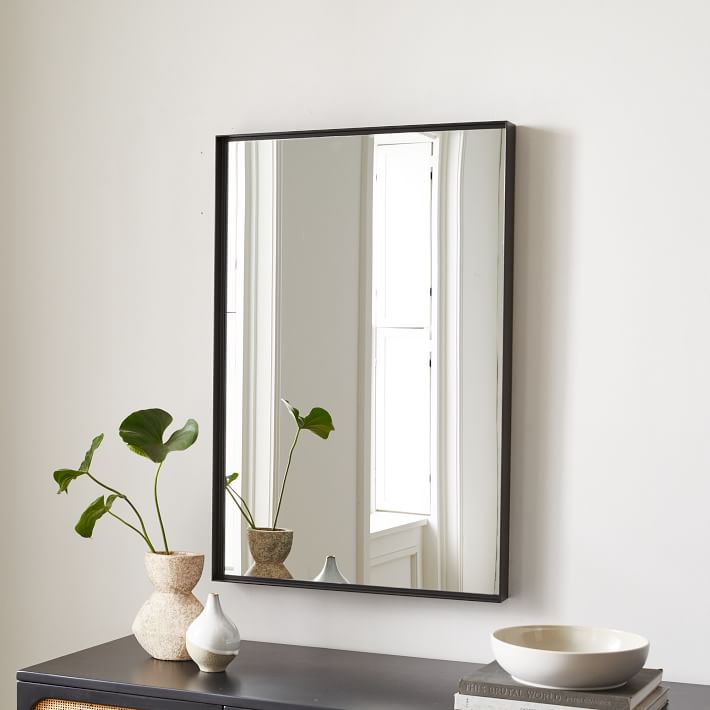 West Elm Deep Framed Metal Rectangle ...