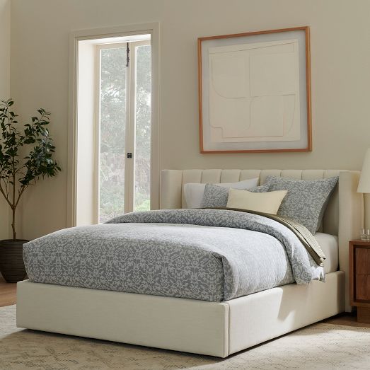 Shelter Low Profile Bed by West Elm
