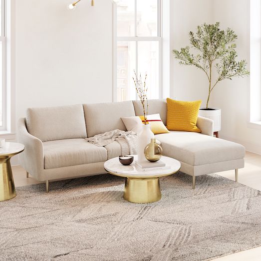 Sloane 2-Piece Chaise Sectional (95.5") by West Elm
