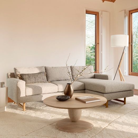 Eddy 2-Piece Reversible Sectional (74"&ndash;90")