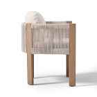 Portside Concrete Outdoor Dining Table (72") &amp; Porto Dining Chairs Set