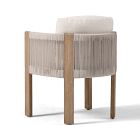 Portside Concrete Outdoor Dining Table (72") &amp; Porto Dining Chairs Set