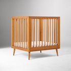 Mid-Century 5-in-1 Convertible Mini Crib