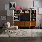 Mid-Century Media 6-Piece Set (81") - Acorn 