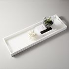 Lacquer Wood Rectanglular Tray (10" x 32")