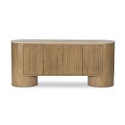 Caiphas Travertine Media Console (66")