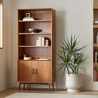 Mid-Century Open Cabinet (35")