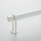 Open Box: Simple Metal Curtain Rod (48"-88") - White