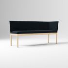 Open Box: Hargrove Right-Arm Bench Banquette - Twill Midnight, Dune