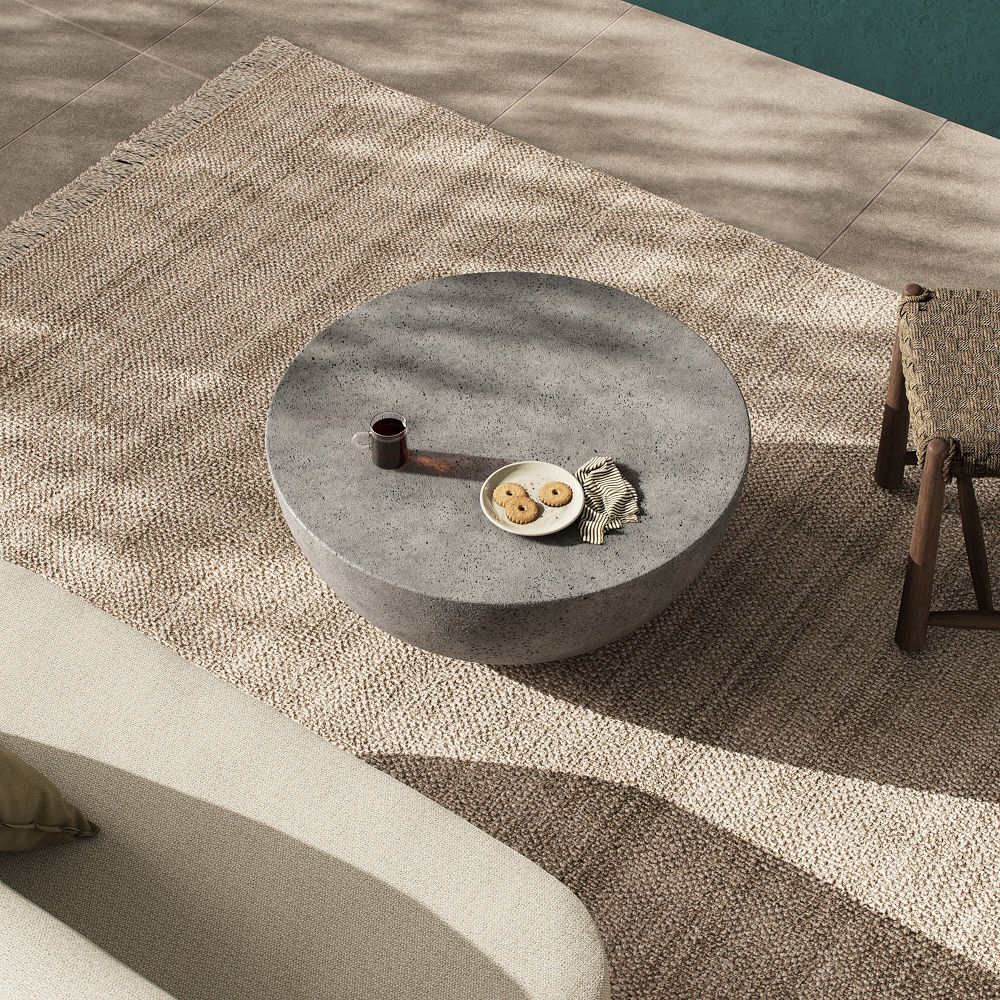 Aksel Outdoor Round Coffee Table (36") by West Elm