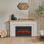 Malie Electric Fireplace (68")