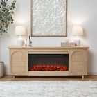 Dahlia Electric Fireplace TV Stand (76")