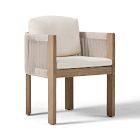 Portside Concrete Outdoor Dining Table (72") &amp; Porto Dining Chairs Set