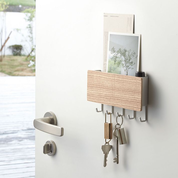 Yamazaki Magnet Key Hooks Organizer | West Elm
