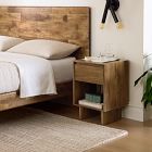 Anton Solid Wood Mini Open Nightstand (16")