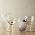 Grooved Stem Glassware