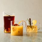 Skier Mountain Glassware Collection