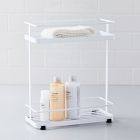 Yamazaki 2-Tiered Shower Caddy - White