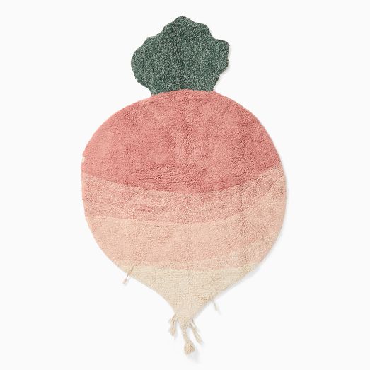 Lorena Canals Ramona The Radish Washable Cotton Rug by West Elm