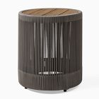 Porto Outdoor Swivel Chairs &amp; Side Table Set