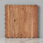 Scalloped Wood Cutting Board