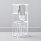 Yamazaki Tosca Laundry Basket &amp; Wagon