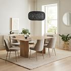 Anton Solid Wood Dining Table (72", 86") - ADA