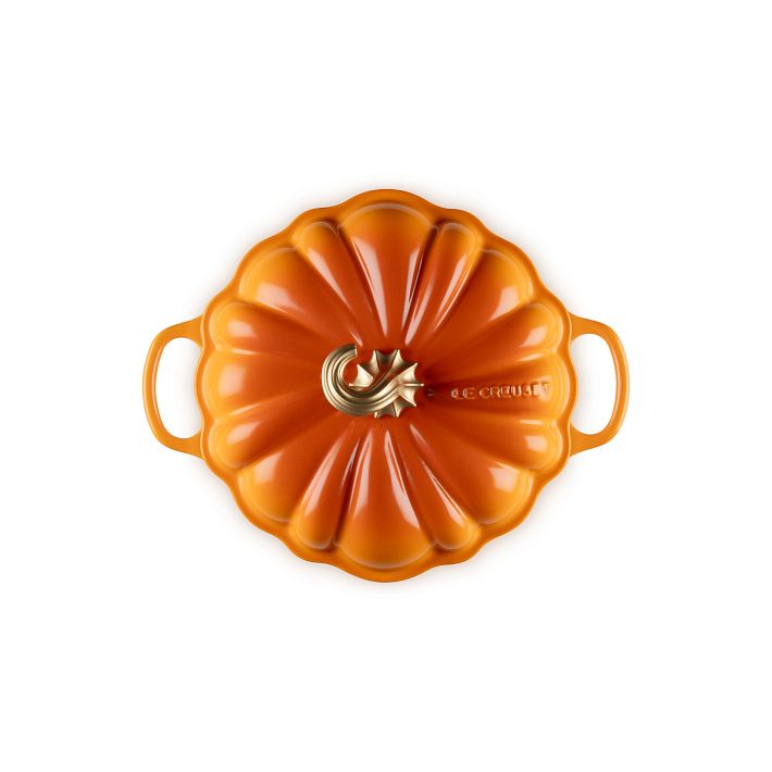 Le Creuset Pumpkin Cocotte, Cast Iron | West Elm