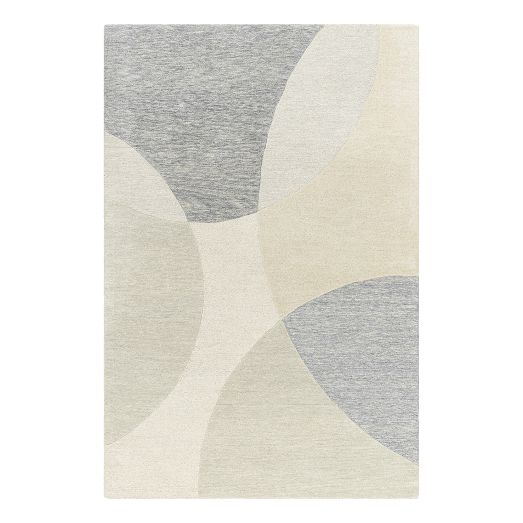 Modern Circles Tufted Wool Rug by West Elm
