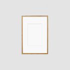 Simply Framed Oversized Gallery Frame &ndash; Antique Gold/Mat