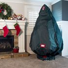 Upright Assembled Christmas Tree Bag w/ Wheels (7'&ndash;9' Trees)
