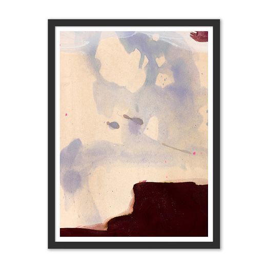 Watercolor Tan Wall Art by Gold Rush Art Co by West Elm