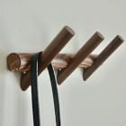 Modern Home by Bellver 3-Hook Coat Rack