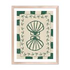 Seashell Symphony Wall Art by Shatha Al Dafai