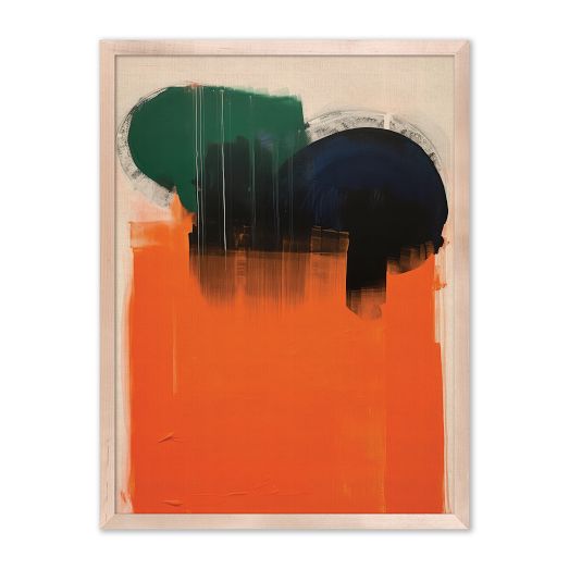 Saturated Color Abstracts 10 Framed Wall Art by Coup d'Esprit Ltd. by West Elm