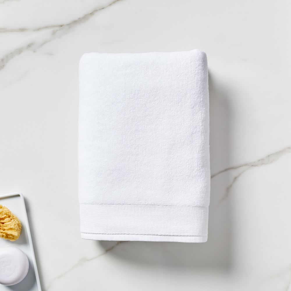 Plush Fibrosoft™ Towel Sets - White, Set of 4 - (4 Bath Towels)